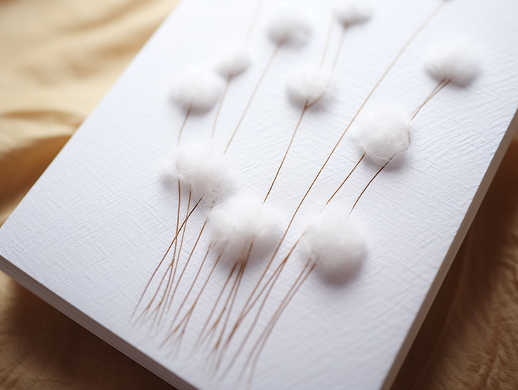 Cotton Karten aus 100% Baumwolle