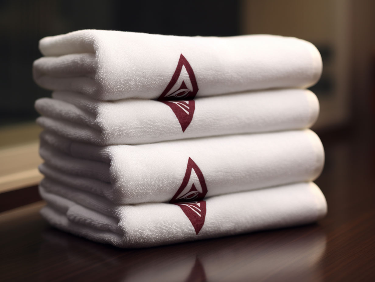 Hotel Handtuch online bedrucken lassen