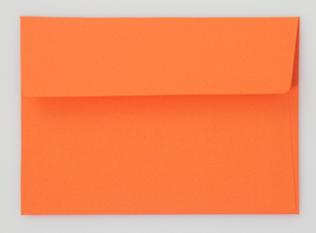 Briefumschlag orange