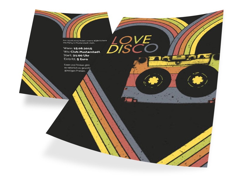 Flyer für Love Disco