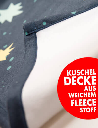 Fleece Decke 90x65 cm online bedrucken
