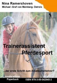 Cover Trainerassistent Pferdesport, Nina Ramershoven