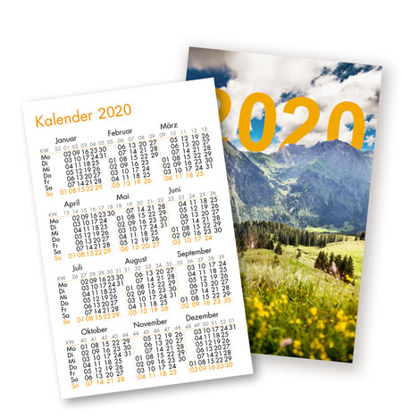 Taschenkalender 2019 mit Ihrem Werbedruck individuell oder ab Datei 350g Offset 