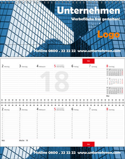 Tischkalender Terminplaner