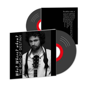 LP-Hülle in klassischem schwarz-weiß, auch für Ihr Foto geeignet