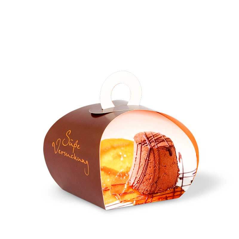Süße Versuchung: Clevere Geschenkbox mit Schokoladen-Motiv