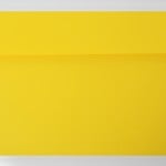 Briefumschlag C5 Gelb Rückansicht