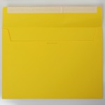 Briefumschlag C5 Gelb geöffnet