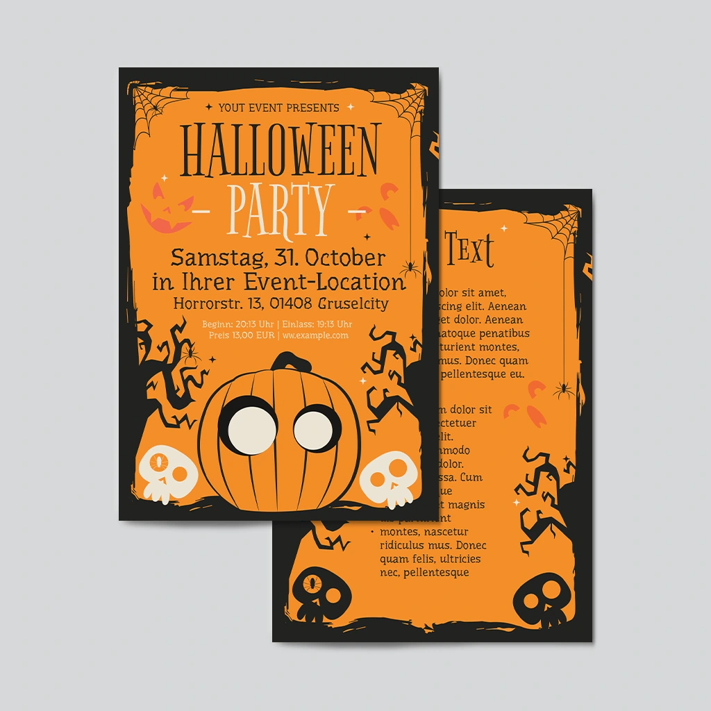 Halloween Party Flyer