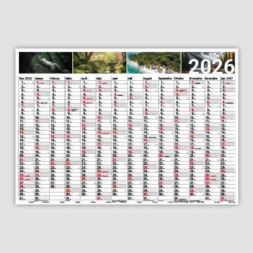 Gestaltungsvorlagen Jahresplaner