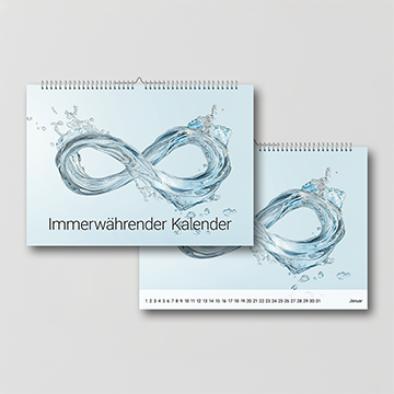 Gestaltungsvorlagen immerwährende Kalender