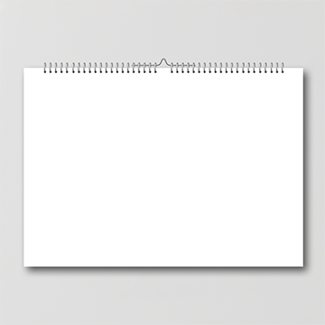 Leere Gestaltungsvorlagen Kalender