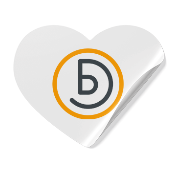 Etikett freie Kontur