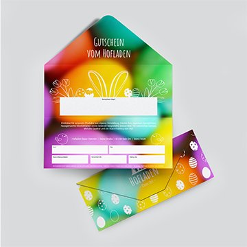 Geschenkgutscheine zu Ostern