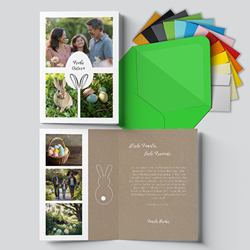 Grußkarten mit Ostermotiv