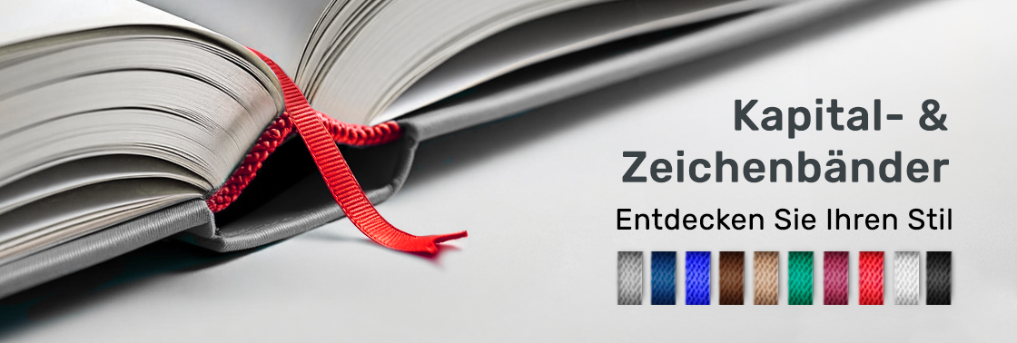Kapital und Zeichenbänder