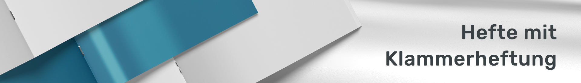 Hefte mit Klammerheftundg drucken