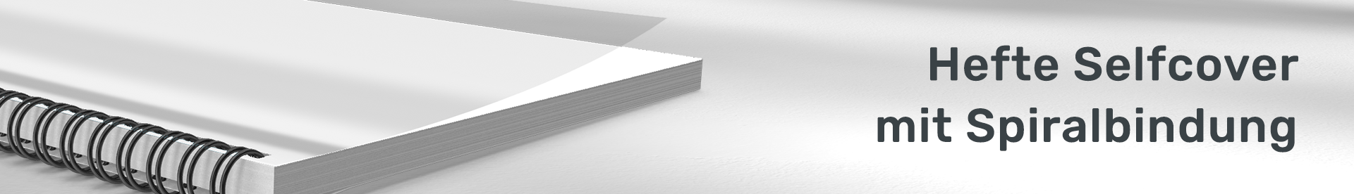 Hefte Selfcover mit Spiralbindung drucken