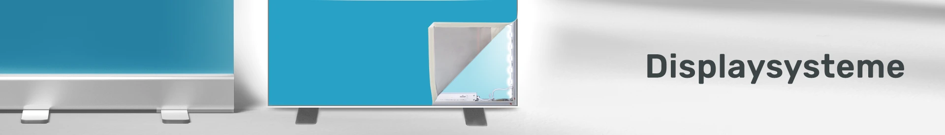 Displaysysteme bedrucken