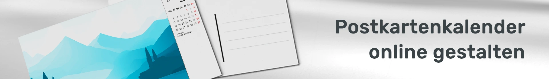 Postkartenkalender online gestalten