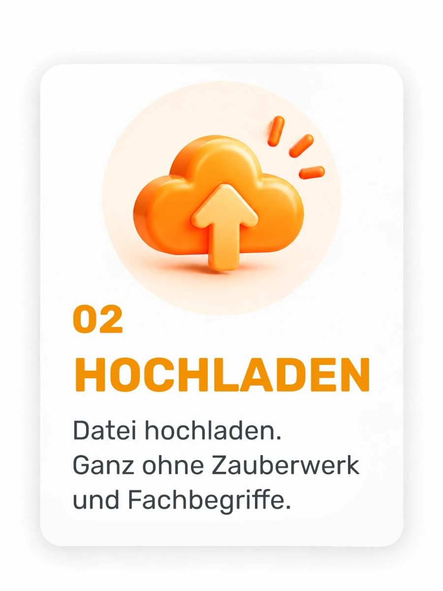 02 Hochladen