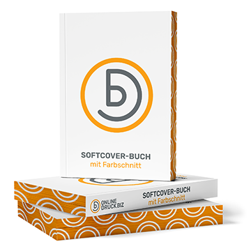 Buch Softcover mit Farbschnitt