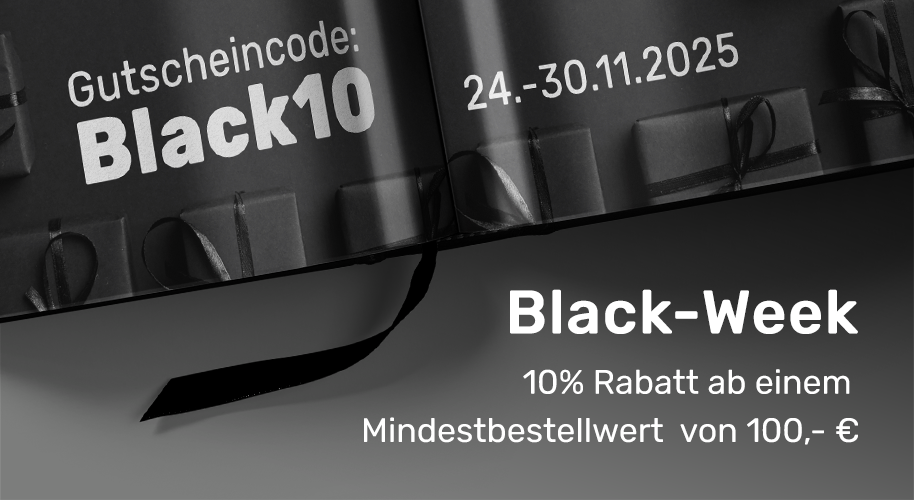 Druckprodukte zur Black Week