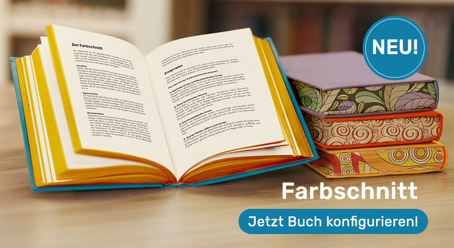 Farbschnitt Jetzt Buch konfigurieren