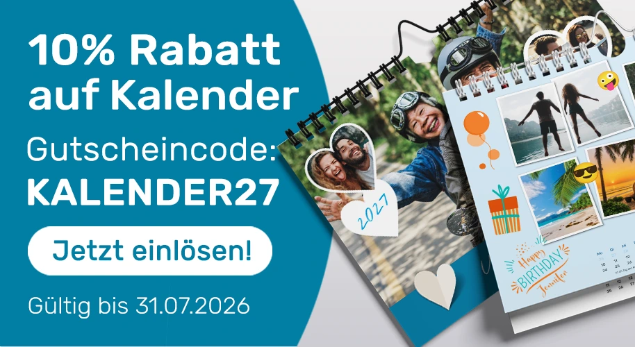 10 Tabatt auf Kalender Gutscheincode KALENDER27