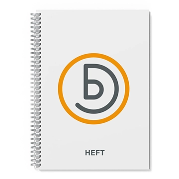 Heft Selfcover mit Spiralbindung drucken