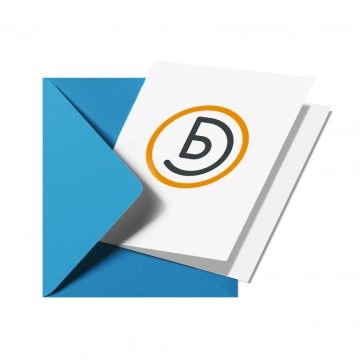 Klappkarte mit Umschlag