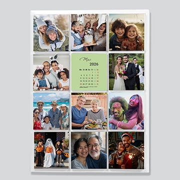 Mosaik-Fotokalender 2026 gestalten