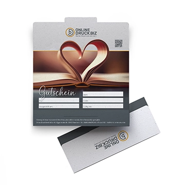 Gutschein in Briefumschlagoptik