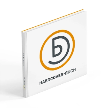 Hardcover-Buch Quadrat L