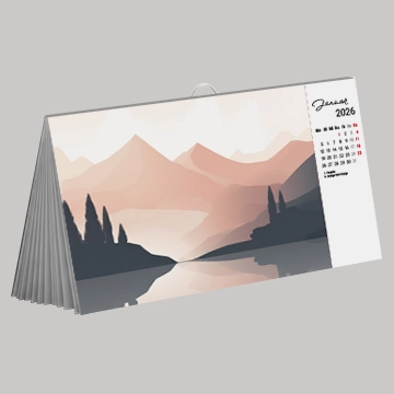 Postkartenkalender Gestaltungsvorlage