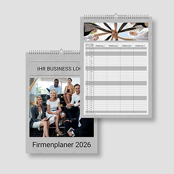 Firmenplaner 2026 4-spaltig