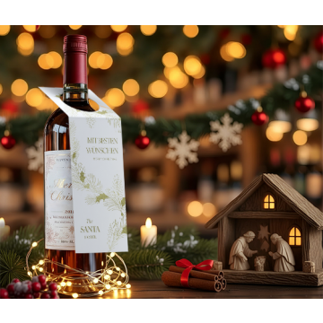 Flaschenanhänger Weihnachten