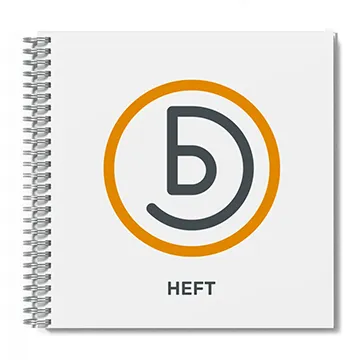 Heft Selfcover mit Spiralbindung drucken