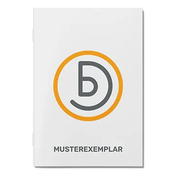 Selfcover Klammerheftung Probedruck