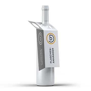 Flaschenanhänger 4-Seitig