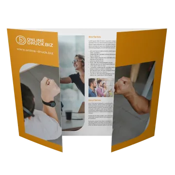 Faltblatt DIN-Formate Altarfalz
