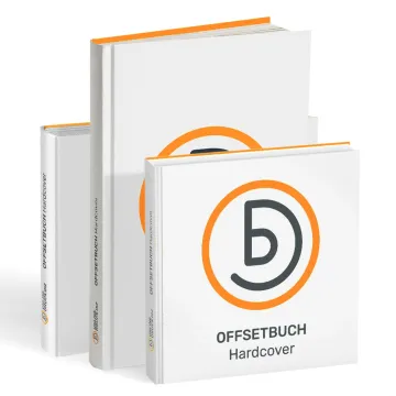 Hardcover Buch Offset drucken