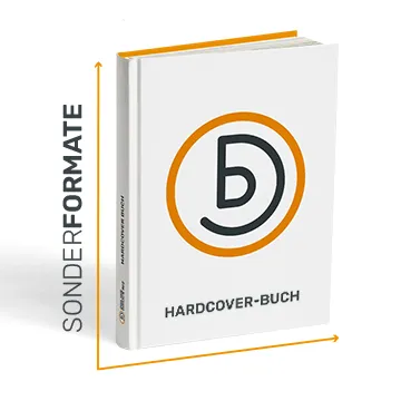 Hardcover-Buch Sonderformate