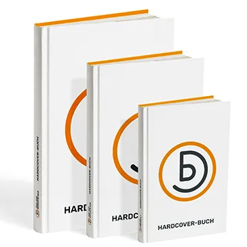 Hardcoverbücher DIN 