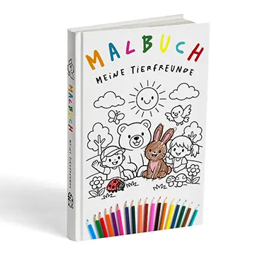 Malbuch Hardcover drucken