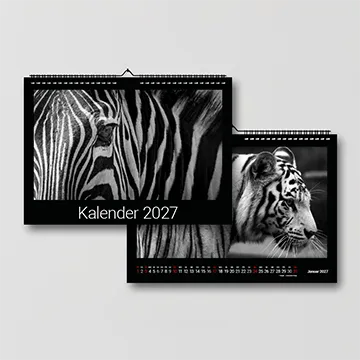 Kalender 2027 black edition online gestalten