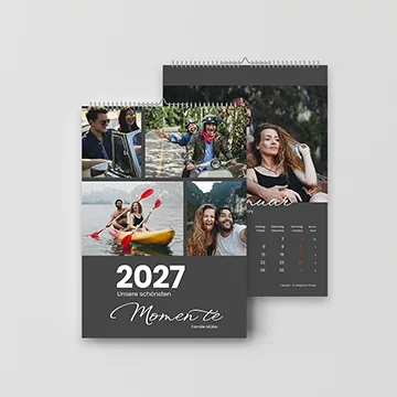 Kalender "Unsere Momente 2027" online gestalten