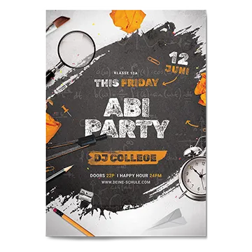 ABI Abschluss Plakate
