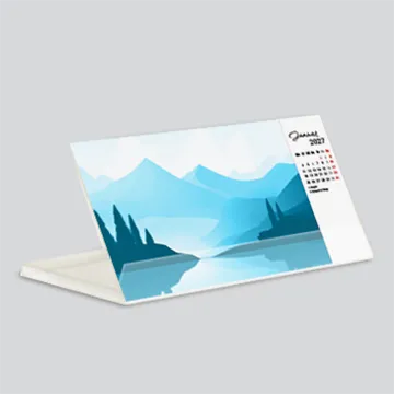Postkartenkalender 2027 mit Aufsteller online gestalten