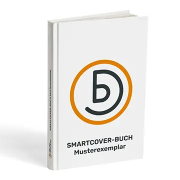 Smartcover-Buch Probedruck Musterexemplar